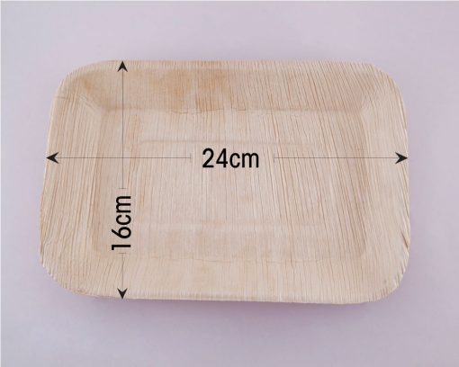 Rectangle Ecoplates,Areca Leaf Plates ,Biodegradable party plate